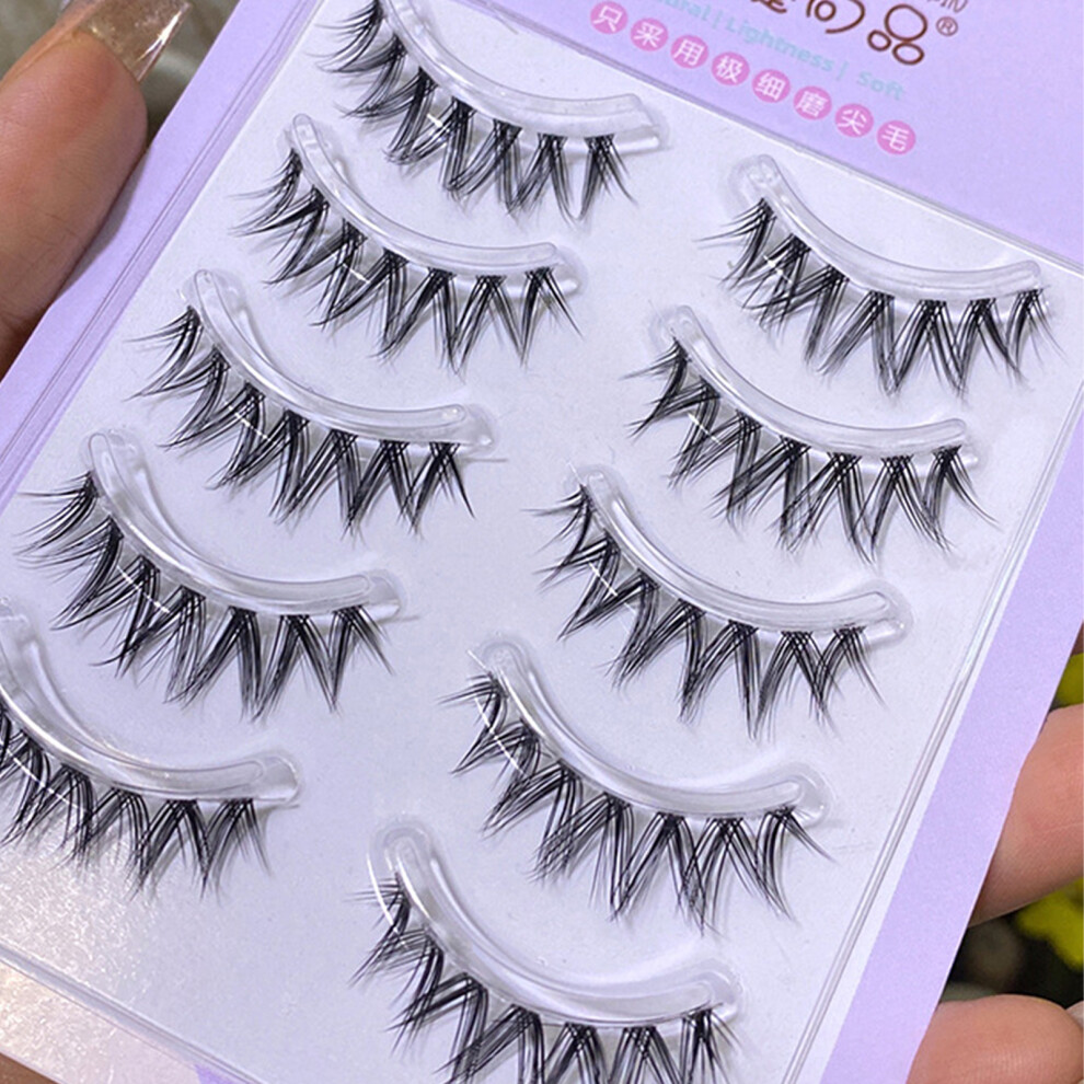 Creation-3C 5 Pairs Thick Volume False Eyelashes