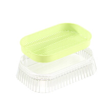 (Transparent green) Cat Grass Planter - Easy Grow Indoor Gift for Cat Lovers