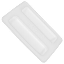 2 Slice Silicone Toaster Cover For Bread Maker - White