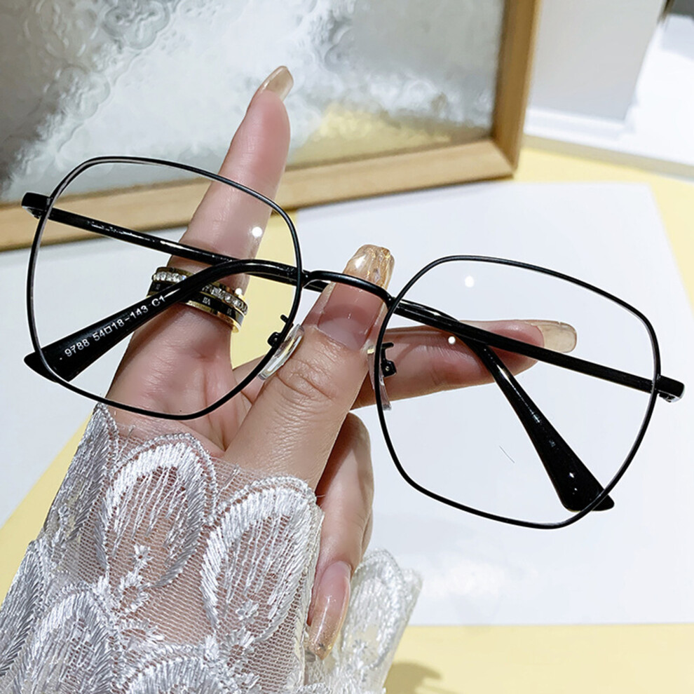 Dachuang Beauty (Black Frame, 300) Color-Changing Gaming Glasses For Eyestrain Relief
