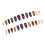 Sky Graffiti Almond Press On Nails - 24pcs 1