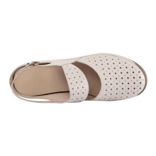 (Creamy White, 36) Women\'s Summer Wedge Sandals - Anti-Slip Comfort
