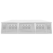 10X30ft Outdoor Gazebo Canopy Marquee Shelter Party Tent w/ 5 Side Walls