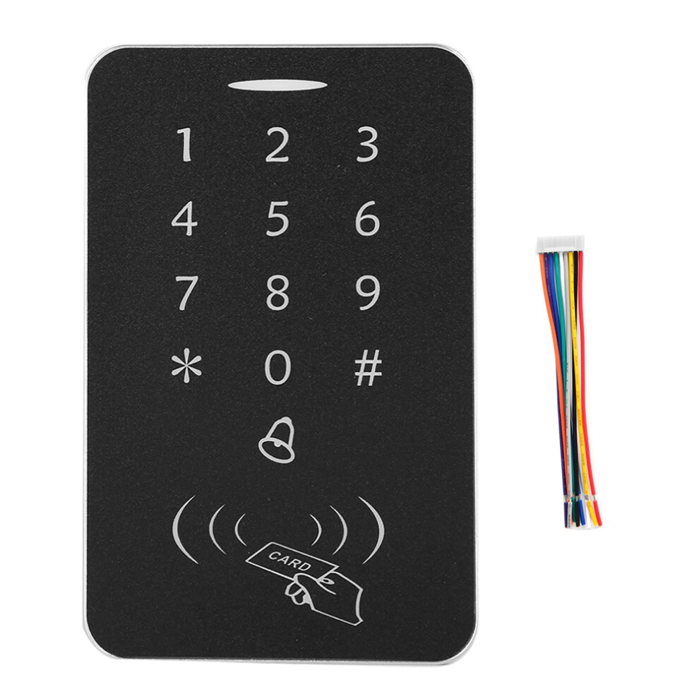Waterproof Rfid Keypad Touch Screen Panel Access Control System Standalone Backlight Keypad Outdoor Use Easy To Install Programmable User Capacity 9175034547904