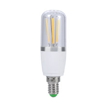 Lâmpada de milho branca quente, estilo retrô, LED de 3W, 12V, com eficiência energética de 80% menos consumo, ecológica e fácil de instalar.
