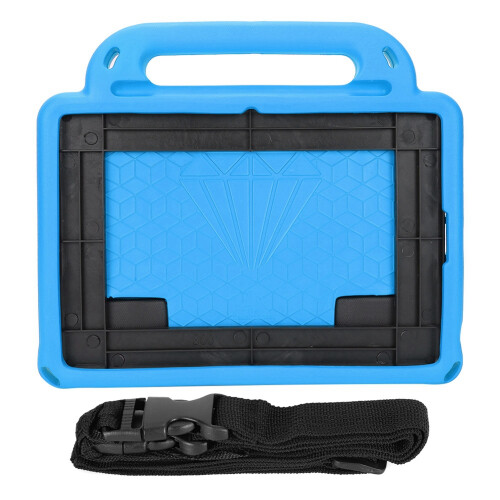 Capa protetora de espuma EVA para iPad de 10,8 polegadas, resistente a impactos, com alça e suporte, design à prova de poeira, ângulo confortável