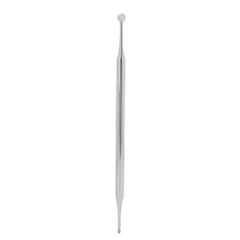 Herramienta de reflexología respetuosa con la piel, diseño de doble cabezal, herramienta de masaje profesional, pluma de acupuntura manual de acero