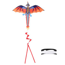 Wysokiej jakości latawiec 3D Dragon Kite, wiatroodporna nylonowa zabawka z grafiką o wysokiej rozdzielczości, odpowiednia dla osób w każdym