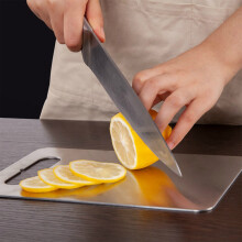(Thickness 1MM) Titanium Cutting Board for Meat & Veggies