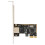 Κάρτα προσαρμογέα Ethernet 1Gigabit, διεπαφή δικτύου PCIe2.5Gbps με ανθεκτική μεταλλική 1