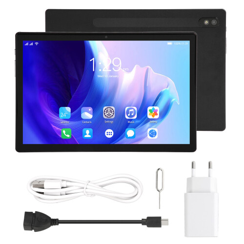 Octa Core Android Tablet HD IPS Touchscreen Long Battery Dual Wi Fi Split Screen Parental Control Functionality