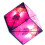 Shape Shifting Box Model: 3D Cube, Color Red 8