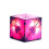 Shape Shifting Box Model: 3D Cube, Color Red 4