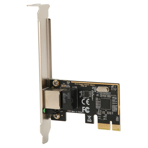 Κάρτα προσαρμογέα Ethernet 1Gigabit, διεπαφή δικτύου PCIe2.5Gbps με ανθεκτική μεταλλική 1