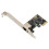 Κάρτα προσαρμογέα Ethernet 1Gigabit, διεπαφή δικτύου PCIe2.5Gbps με ανθεκτική μεταλλική 4