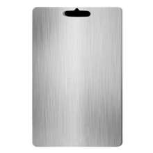 (Thickness 2MM) Kitchen Titanium Cutting Board Durable Stainless Steel Cutting Board for Meat Fruit Vegetables