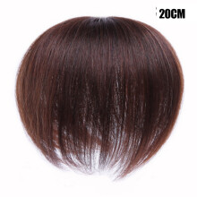(Dark Brown, 20cm) Short Men\'s Toupee for All Occasions