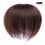 (Dark Brown, 20cm) Short Men\'s Toupee for All Occasions 1
