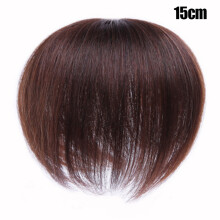 (Dark Brown, 15cm) Short Men\'s Toupee for All Occasions