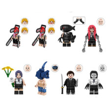 8pcs Bomb demon chainsaw human electric second Bimpucilinma Minifigures Kids Toys Gifts Fits Lego
