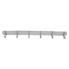 Edelstahlhaken für Wandkleiderständer im Schlafzimmer, robust, multifunktional, glatte Oberfläche, rostfrei, dekoratives Muster, hohe