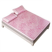 Sábanas refrescantes Ice Silk Queen Verano Premium Microfibra Juego de ropa de cama No tóxico Resistente al sudor Colores vivos Ecológico Tejido