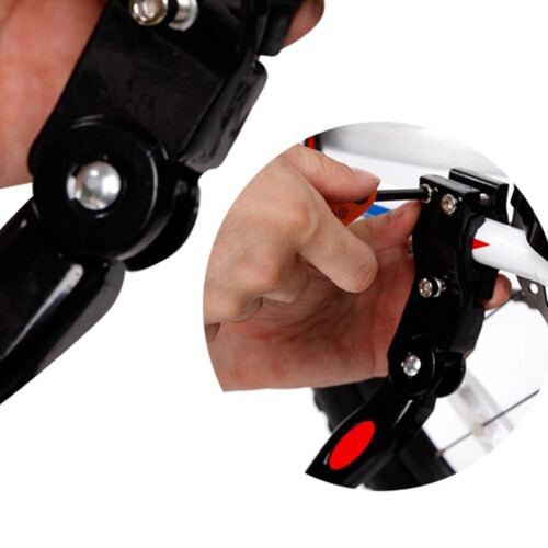 Black Aluminium Bike Kickstand Adjustable