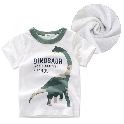 Παιδικό T-shirt με κοντό μανίκι για νήπια αγόρια Καλοκαιρινή εμφάνιση με σχέδιο 1