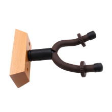 Reliable And Protected Wall Mounted Guitar Holder Lifetime Structural Warranty Guitar Accessories With U-Shaped Guitar Hooks For Electric Guitars