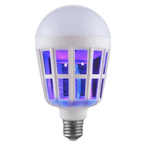 Λαμπτήρας κουνουπιών 2 σε 1 LED παγίδα εντόμων με κλίση, αδιάβροχο φως LED προστασίας