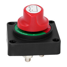 Interruptor de desconexão de bateria compatível com 12V/60V para veículos recreativos, interruptor geral de corte de energia, isolador de bateria