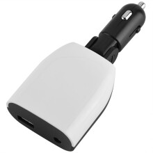 Krachtige omvormer voor in de auto, draagbaar, lichtgewicht, compact, met stroomomzetting, koelventilator, warmteafvoer, beveiligingsfuncties,