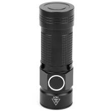 LED Torch With3Modes Pocket Size Flashlight Waterproof Not Suitable For Immersion USB Rechargeable Long Lasting Brightness Ideal For Everyday Carry