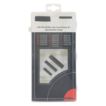 Secure Fastening Hollow Fasteners Spring Pin Assortment Kit Durable Spring Steel Roll Pin Assortment Chamfered Ends Metric Sizes Industrial
