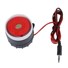 IC riasztó hangszóró hangos elektromos biztonsági sziréna kürt120dB DC12V mini vezetékes kürt sziréna működik billentyűzet konzol jel