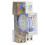 Heavy Duty Time Switch Mechanical Timer, Programmable Timer with24Hour Timer Function, Compact Size DIN Rail Mount Timer for Reliable Time Control 5