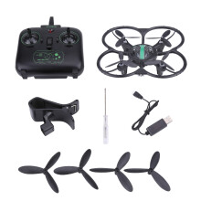 Stuntdrone met ledverlichting en cirkelvliegfunctie, automatische terugkeerfunctie met ingebouwde gyroscoop, opvallend speeltje voor zowel overdag