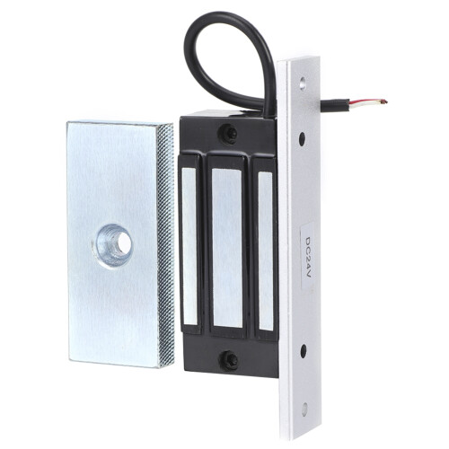Voltage Spike Suppressor Electric Magnetic Lock Door Access Control System, 60kg Holding Force Security Locking System With Durable Aluminum Casing 2