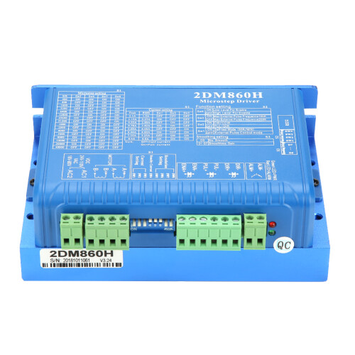 Microstep Resolution Stepper Driver CNC Controller With2To256Step Settings And Optically Isolated Inputs For Enhanced Signal Integrity Featuring 2