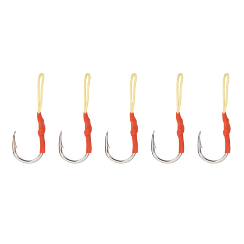 Αγκίστρι Sharp Saltwater Jigging Assist με πετονιά PE - Σετ αγκίστρων ψαρέματος υψηλής αντοχής,