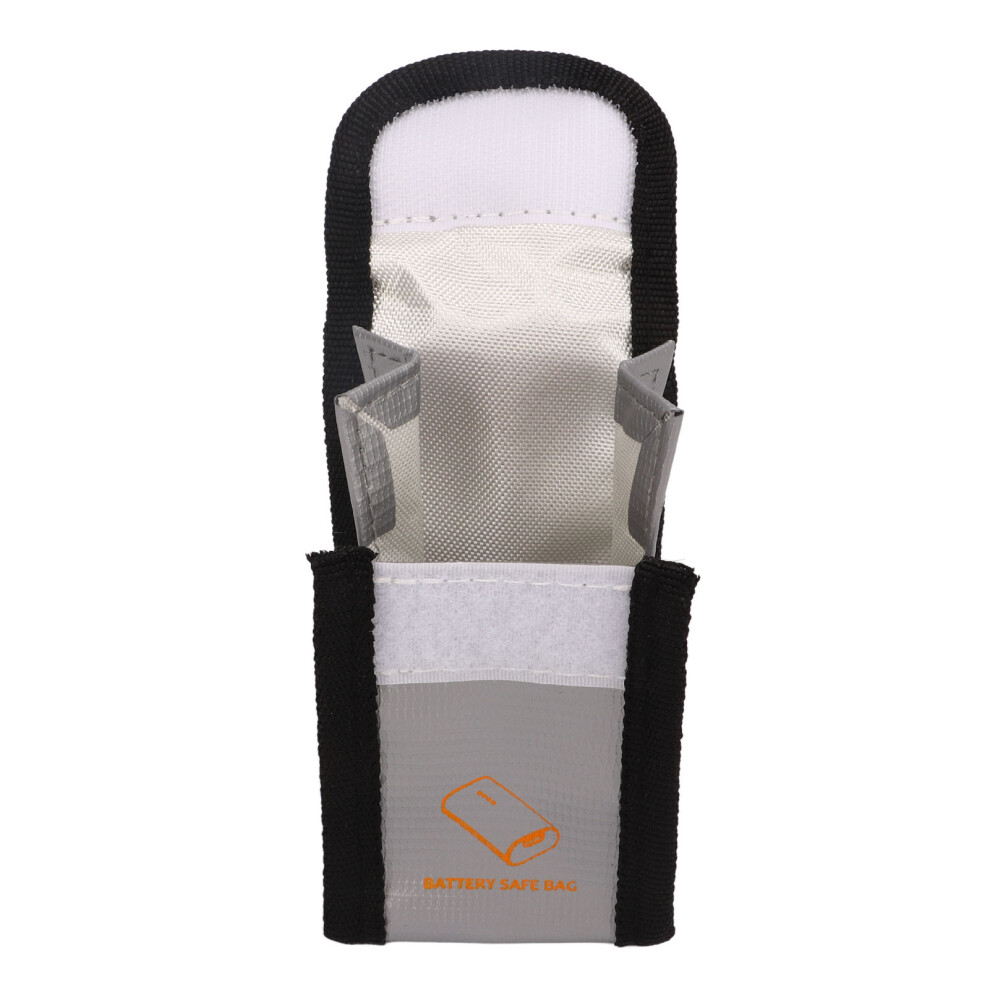 Durable Fireproof Lipo Battery Bag With Elastic Opening, Explosion Proof & Radiation Proof For Drone Users, Compact Safe Storage Pouch For Dji Fpv 9357860071772