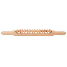 Massagerolle aus Holz mit glatter Oberfläche – Maderotera-Gerät zur Körperformung, Lymphdrainage und Anti-Cellulite-Therapie für Rücken,