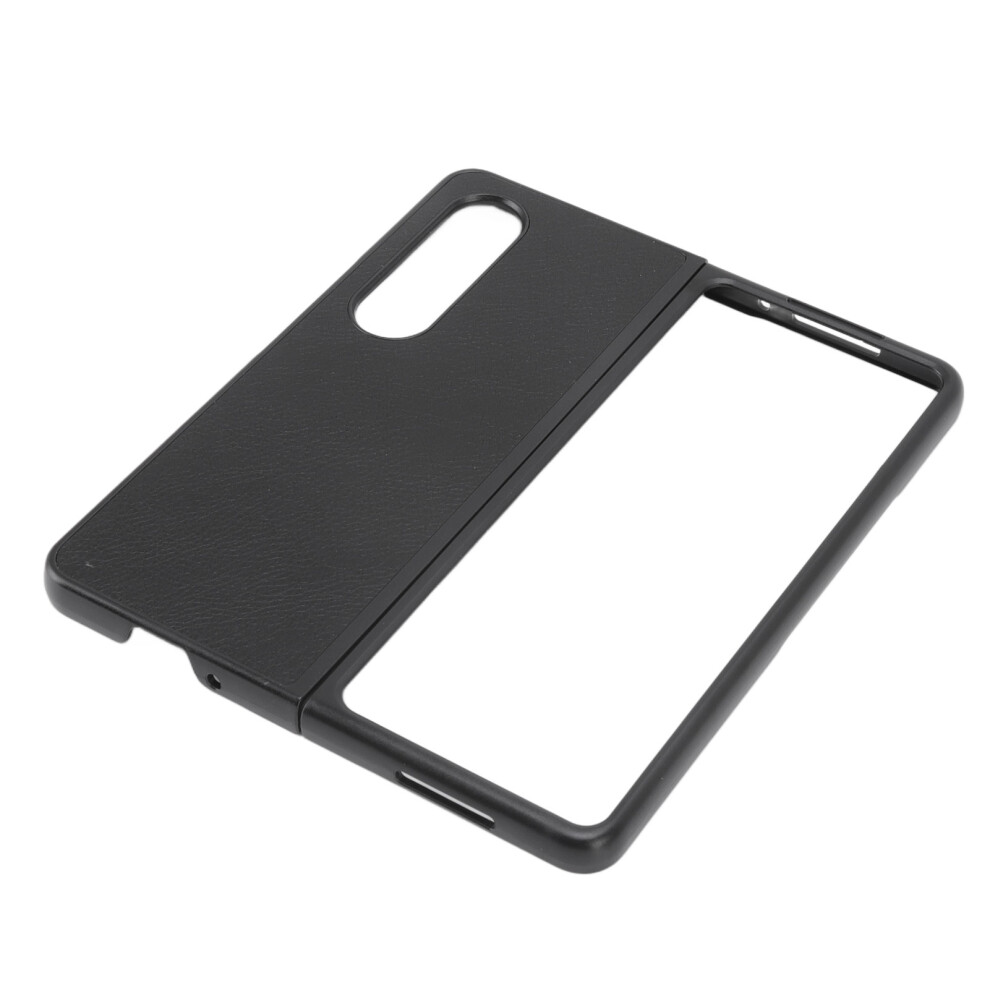 Folding Screen Phone Leather Case For Galaxy Z Fold 4 Black 9321390175033