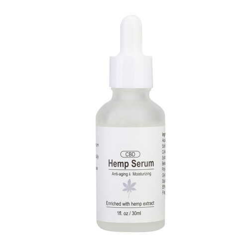 Multi Functional Hemp Seed Based Face Serum That Enhances Collagen Boosting Technology And Natural Collagen Production While Improving Fine Lines And