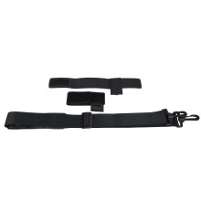 Duurzame draagriem voor vishengels met zachte vulling, hoogwaardig nylon, snelle hoogteverstelling, stevige plastic haken en handsfree