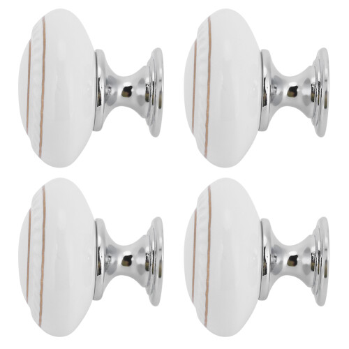 Modern Cabinet Hardware Pulls Vacuum Electroplating Strong ABS Material Elegant Drawer Knobs For Kitchen Bedroom Furniture Makeover (4PCS) 2