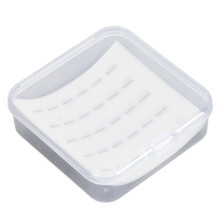 Wasserdichte, klebstofffreie Wimpernklebestreifen für 5-6 mm falsche Wimpern, wiederverwendbar