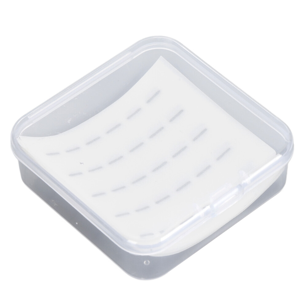 8 Sheets Waterproof Glue-Free Eyelash Adhesive Strips for Reusable False Lashes
