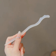 (Plain White) Women\'s Hair Stick - Versatile Chinese Hairpin