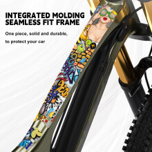 (Color Beauty) Bike Frame Sticker - Cycling Gift (50 chars)